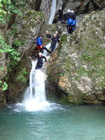 Soca céges canyoning1