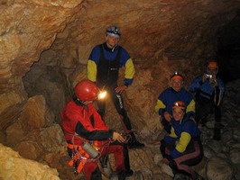 Soca céges barlangászat